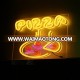 LOGO chain signs custom made neon light sign