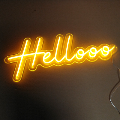 hello neon signs LED